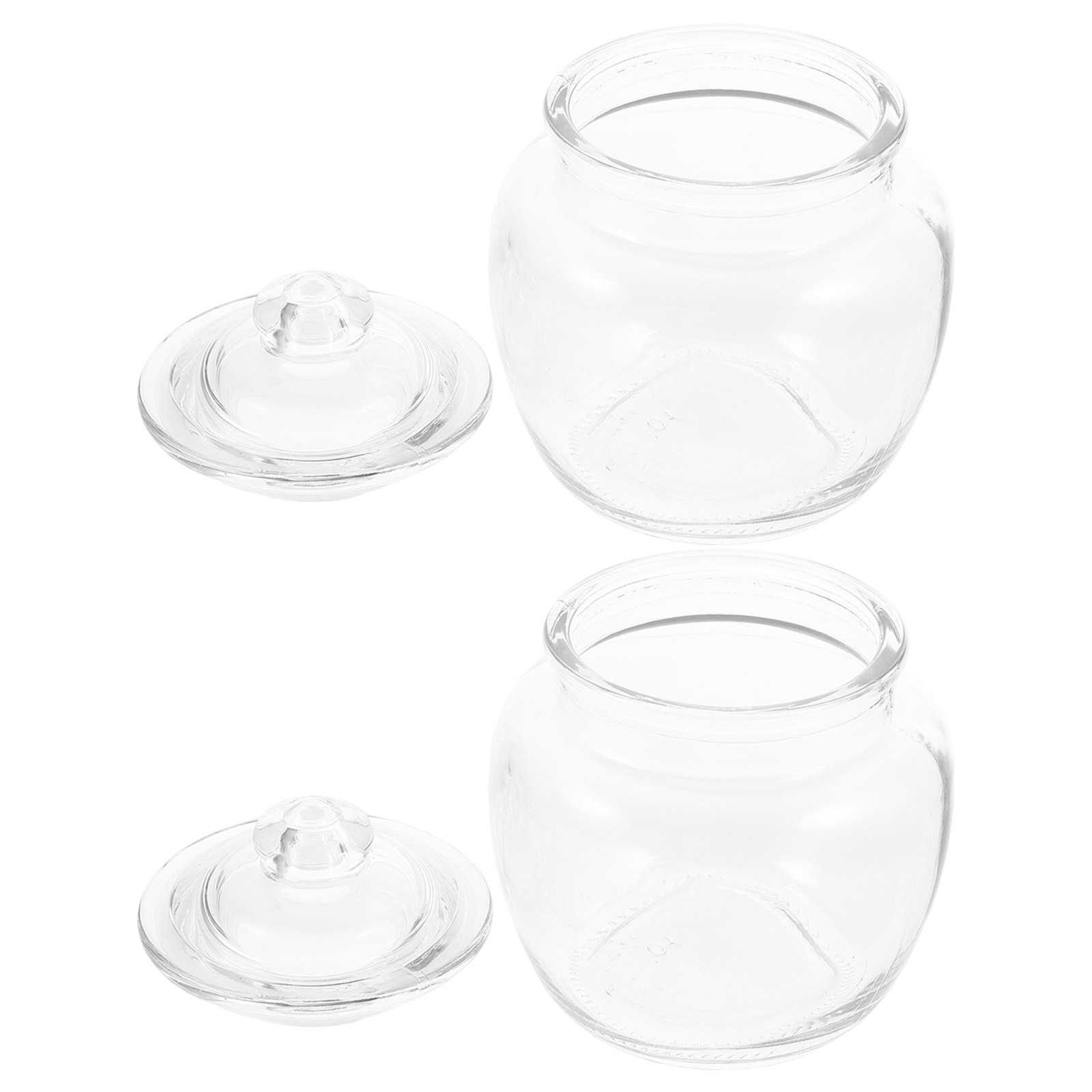 2Pcs Airtight Glass Kitchen St - Food Storage Containers recension och pris
