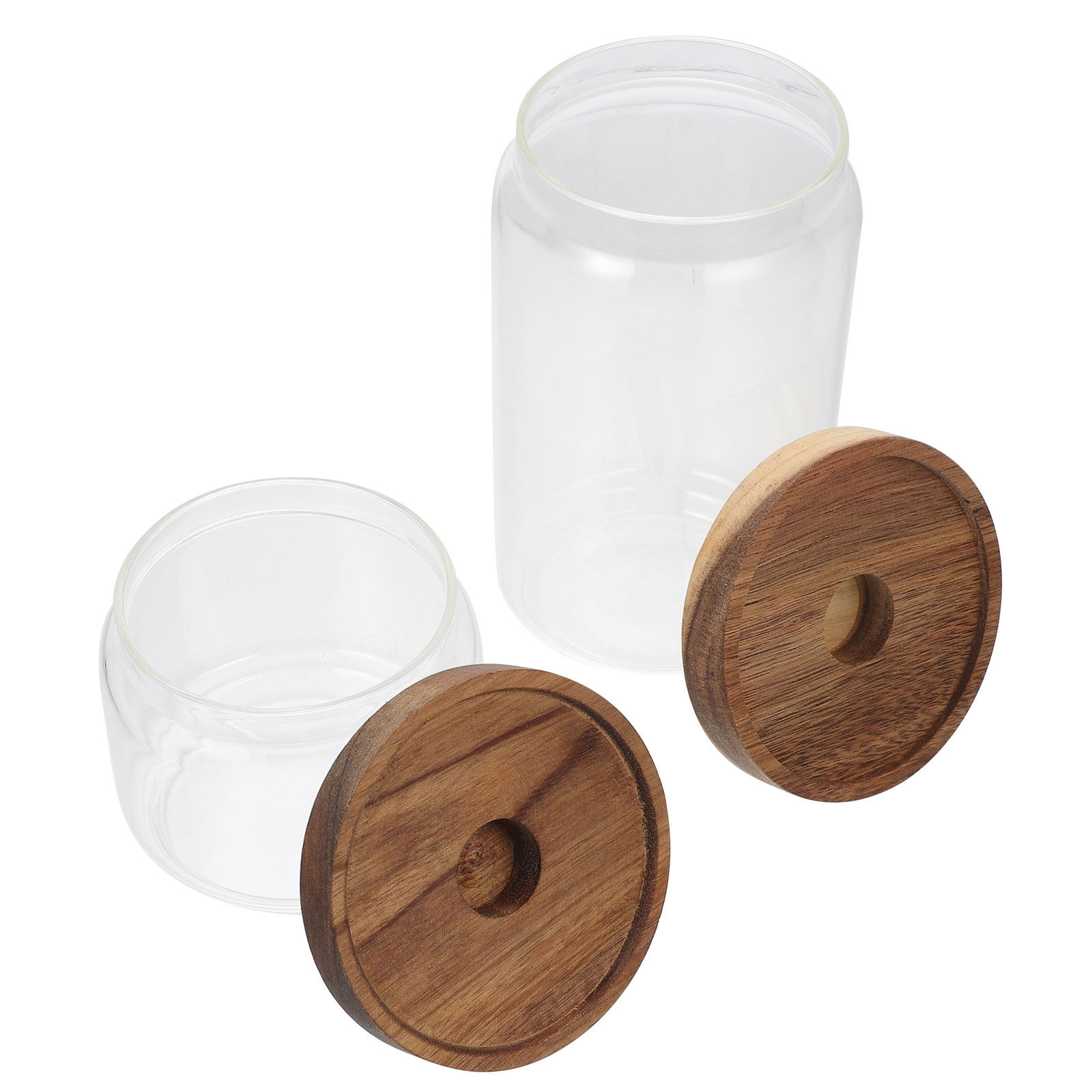2Pcs Glass Storage Jar Sealed  - Food Storage Containers recension och pris