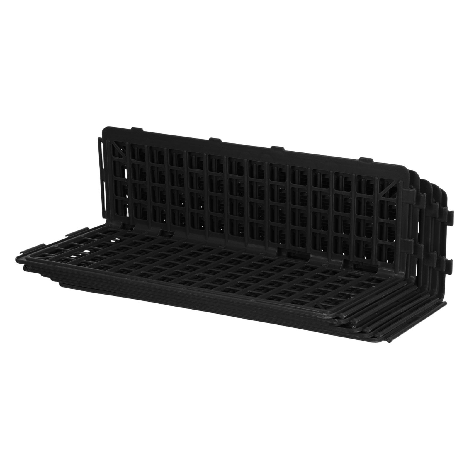6Pcs Supermarket Shelf Guardra - Food Storage With Dividers recension och pris
